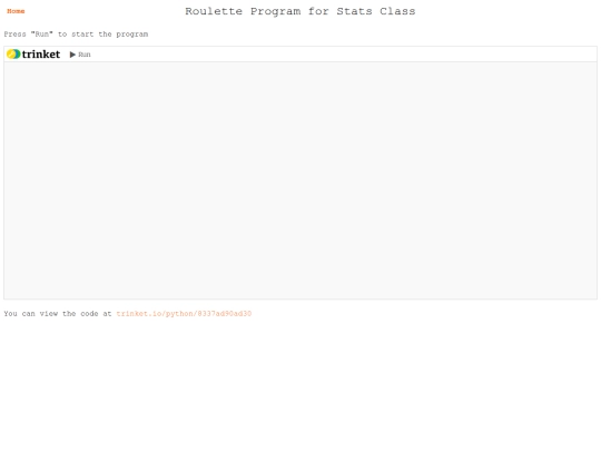 stats/roulette screenshot