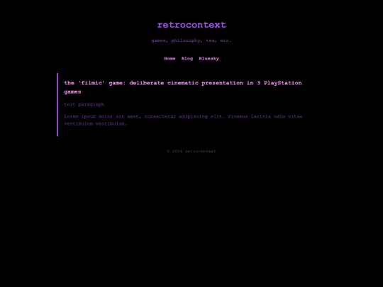 blog screenshot