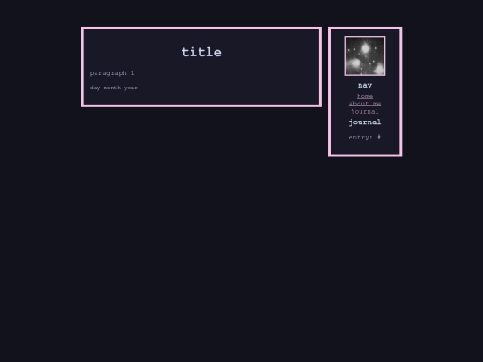 entries/template screenshot