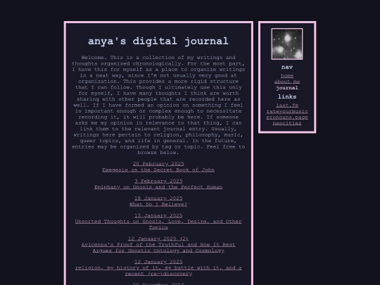 journal screenshot