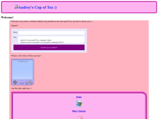 advice screenshot