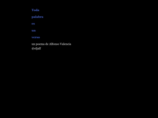 prueba/Toda palabra es un verso(2) screenshot