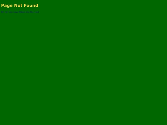 not_found screenshot