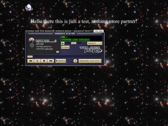 test screenshot