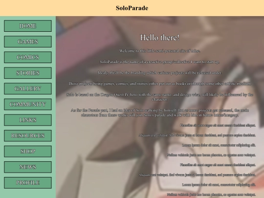 home screenshot
