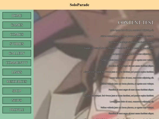links screenshot