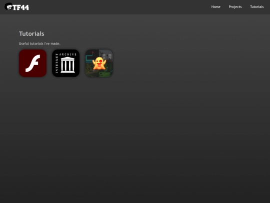 tutorials screenshot