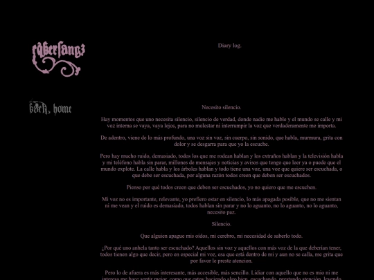 textos cortos/necesitosilencio screenshot