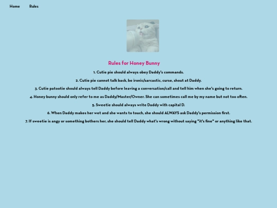 rules screenshot