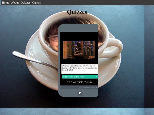 quiz screenshot