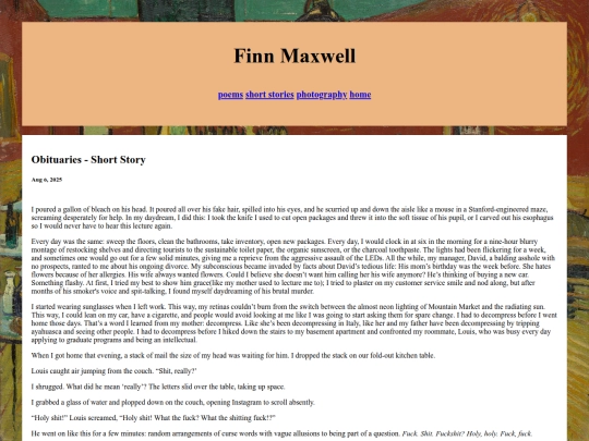 shortstories screenshot