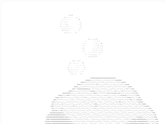 ascii-art screenshot