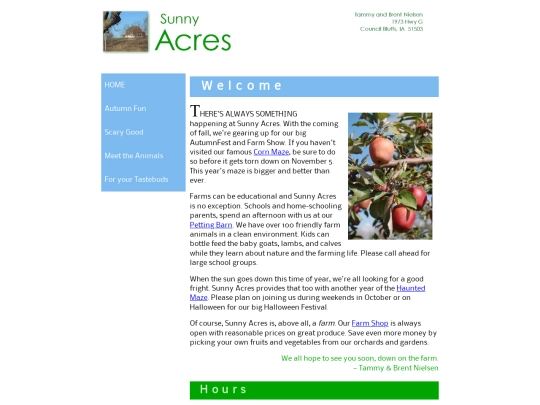 Sunny Acres/home screenshot