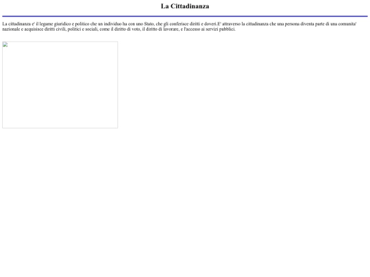 pages/cittadinanza screenshot
