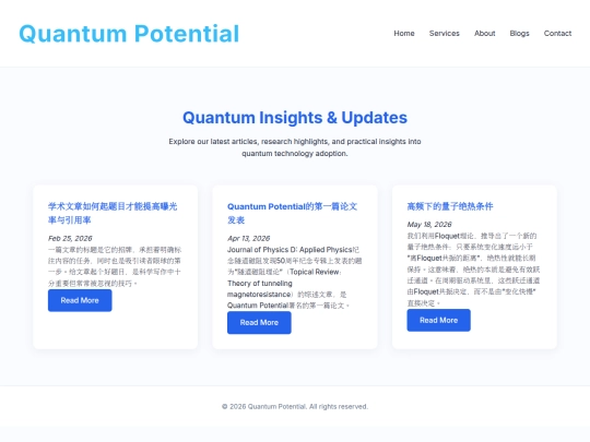 blogs screenshot