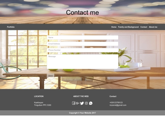 contact screenshot