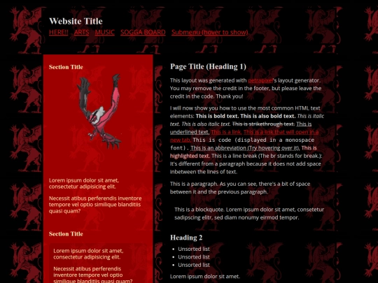 index screenshot