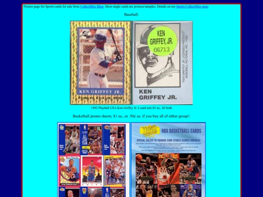 sports-cards-for-sale-pic-page screenshot
