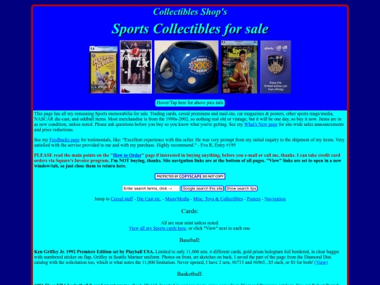 sports-collectibles screenshot