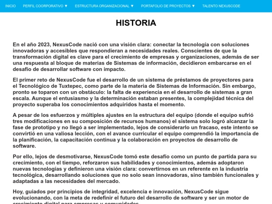 historia_nex screenshot