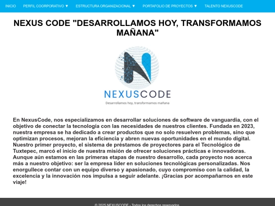 inicio_nex screenshot