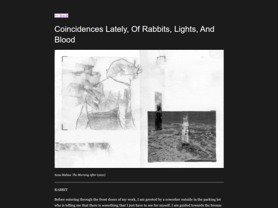 Rabbits, Lights, Blood/rabbitslightsblood screenshot