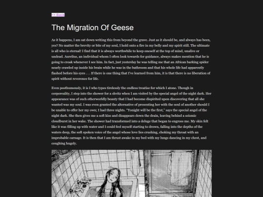 The Migration Of Geese/themigrationofgeese screenshot
