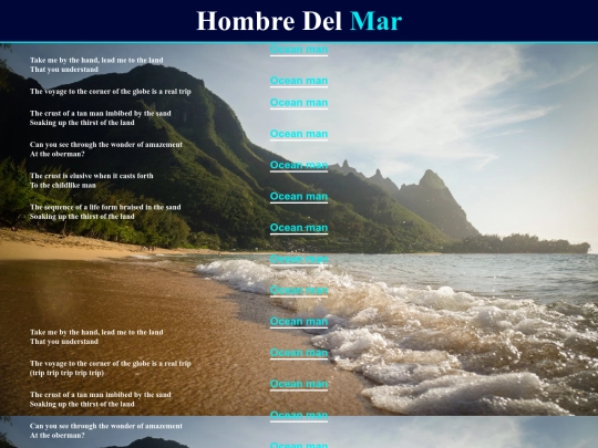 HombreDelMar screenshot