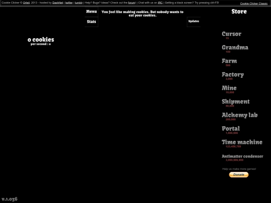 cookie screenshot