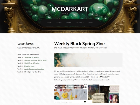 blackspringweekly screenshot