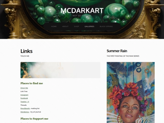 links screenshot