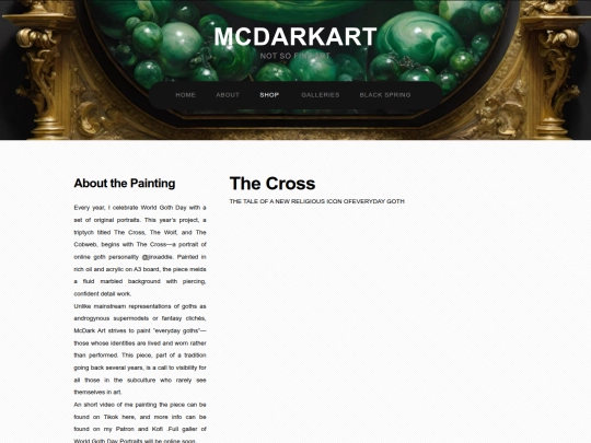 works/WTheCross screenshot