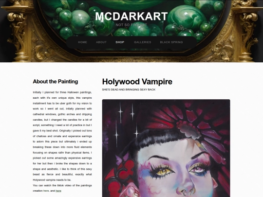 zzPRINTholywoodvampire screenshot