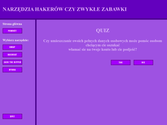Quiz screenshot