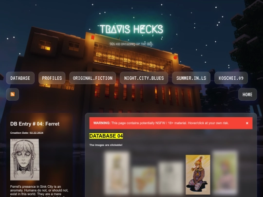 Pages/profiles_ferret screenshot