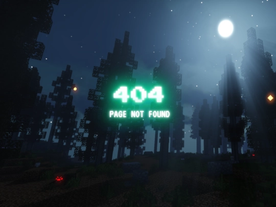 not_found screenshot