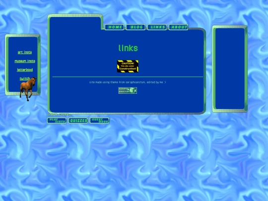links screenshot