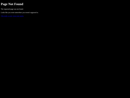 not_found screenshot