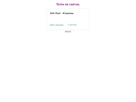 CANVAS/texto screenshot