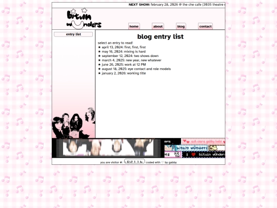 blog screenshot