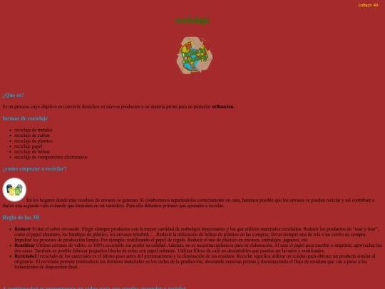 reciclaje/reciclaje screenshot