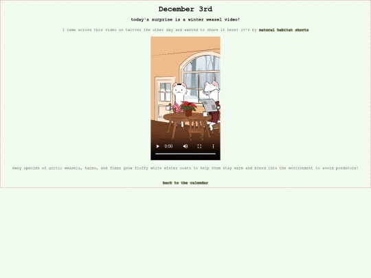 advent/dec3 screenshot