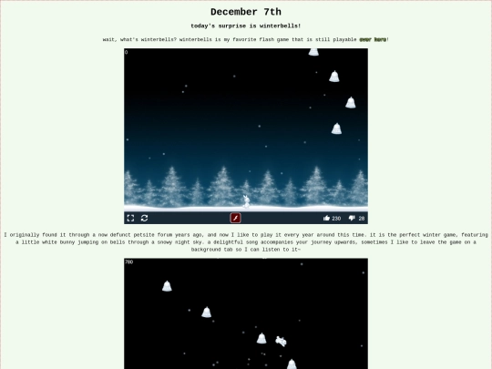 advent/dec7 screenshot