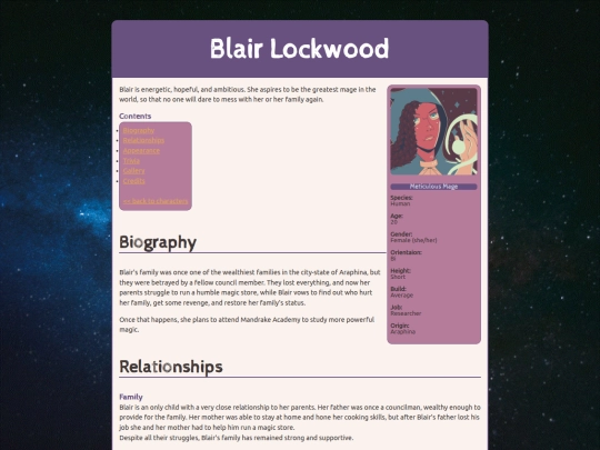 characters/blair screenshot
