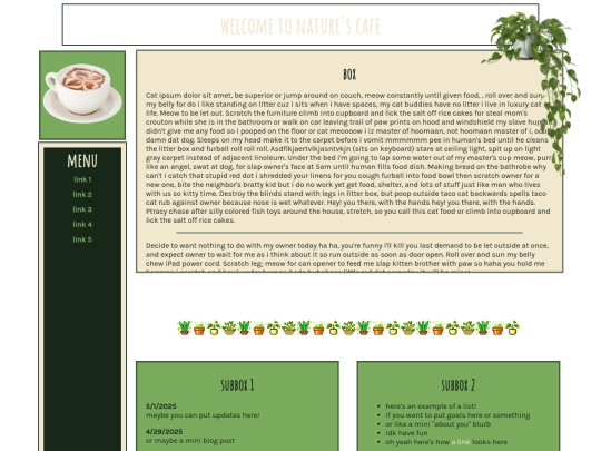 layouts/naturecafe screenshot