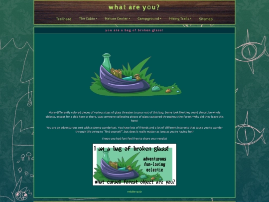quiz/brokenglass screenshot