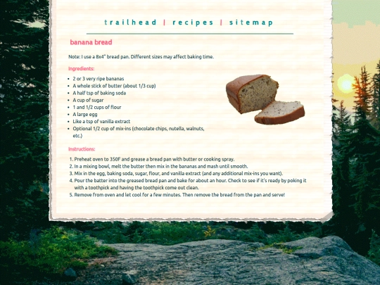 recipes/nanabread screenshot