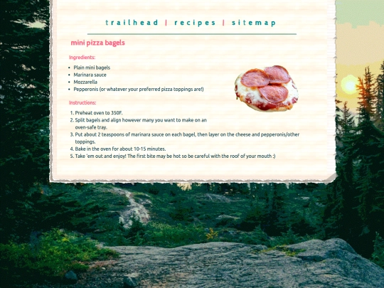 recipes/zabagel screenshot