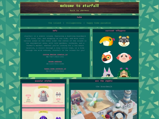 shrines/animalcrossing screenshot