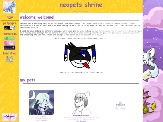 shrines/neopets screenshot